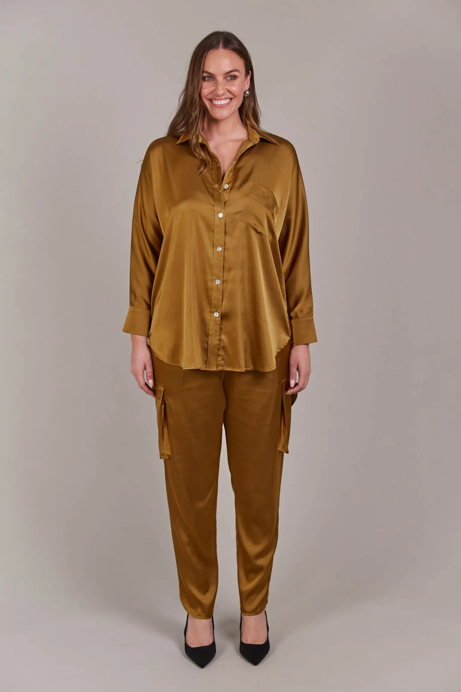 Ivy Shirt - Tobacco