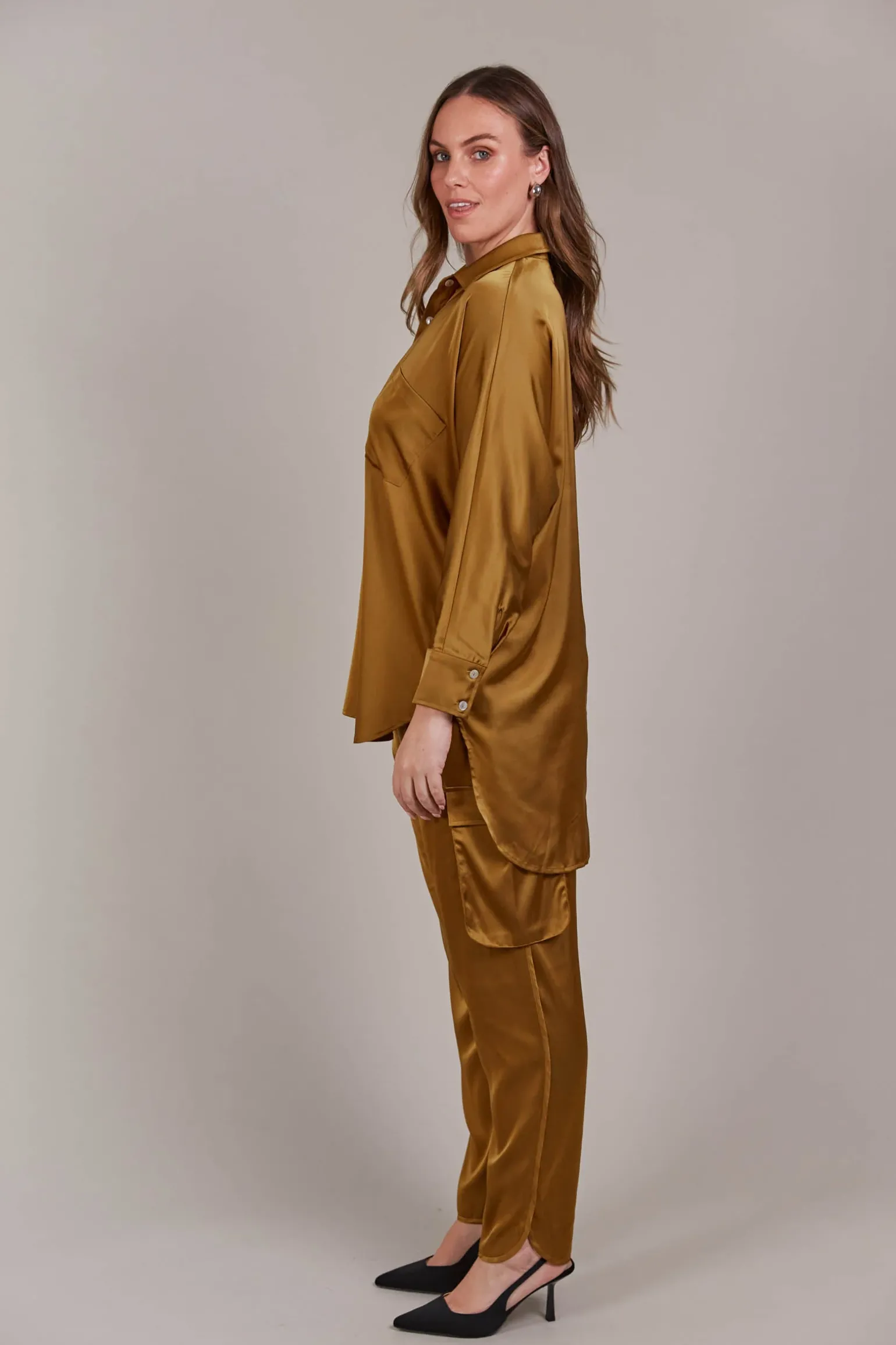 Ivy Shirt - Tobacco