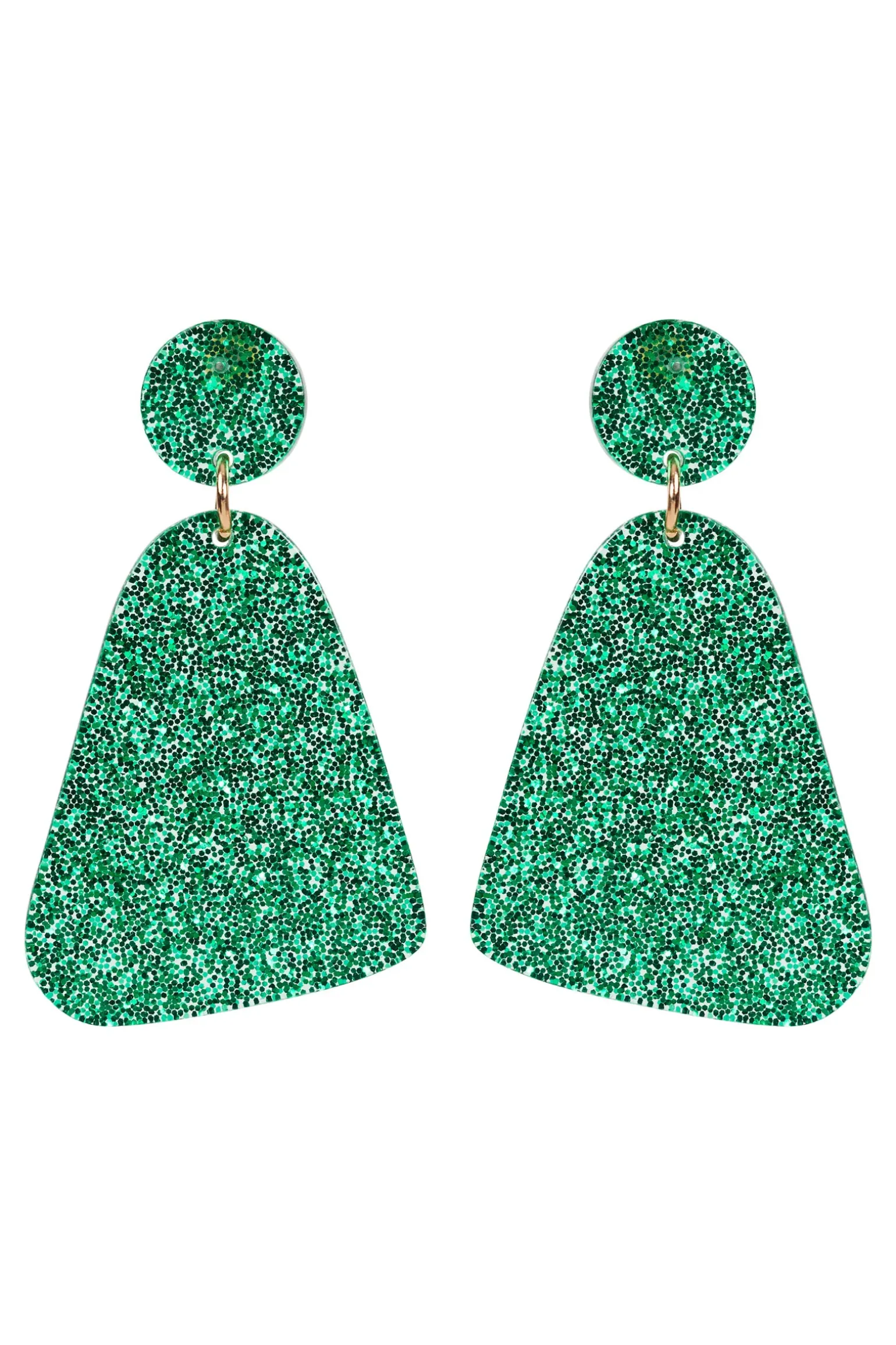 Jovial Sparkle Earring - Emerald