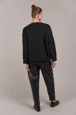 Katana Cardigan - Black