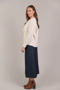 Katana Cardigan - Ecru