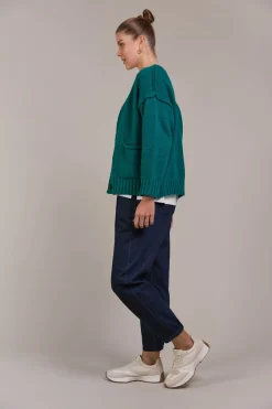 Katana Cardigan - Teal