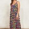 La Mer Frill Maxi - Blume