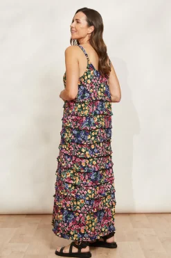 La Mer Frill Maxi - Blume