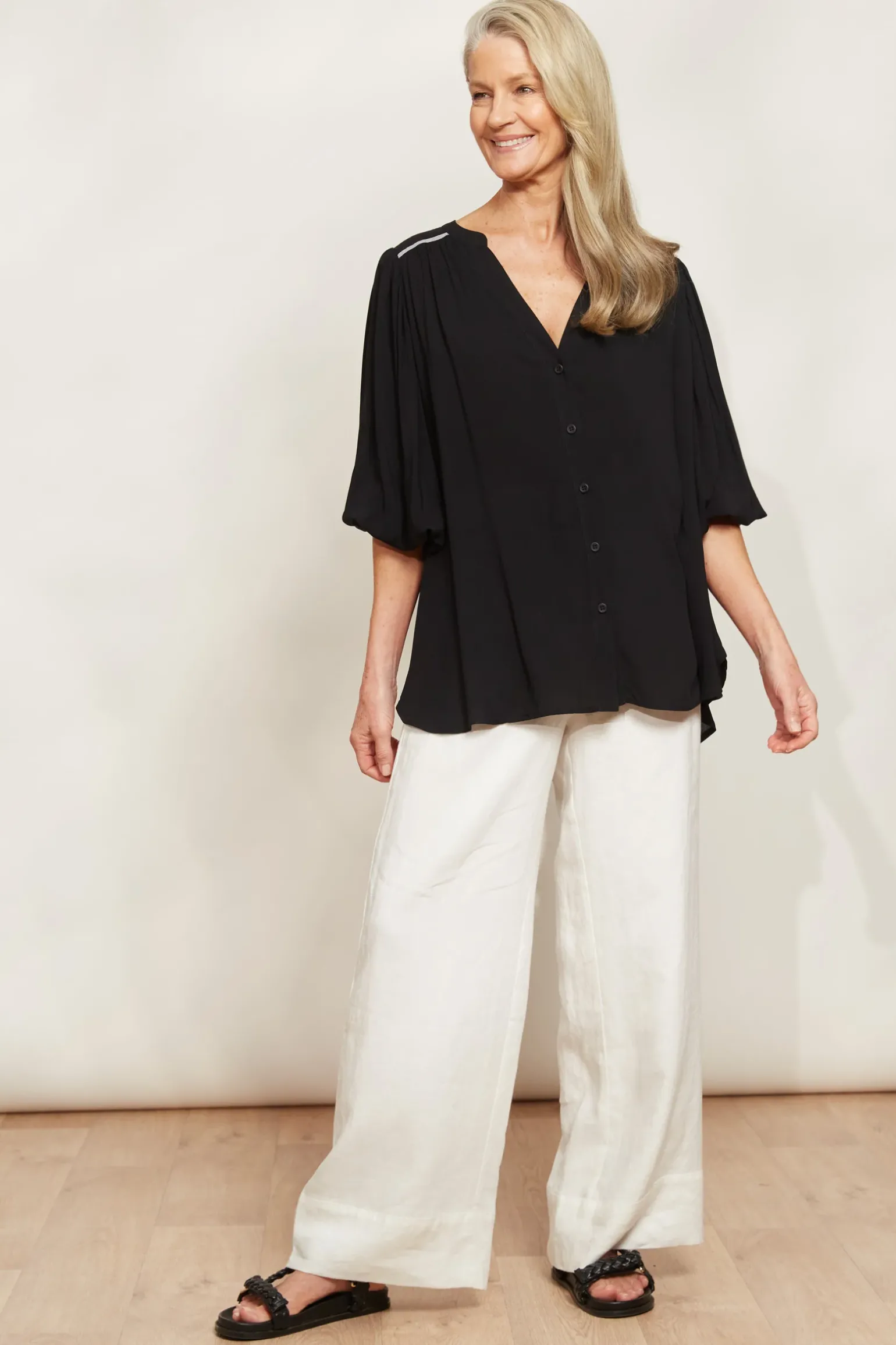 La Mer Relaxed Top - Sable