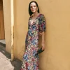 La Mer Tie Dress - Blume