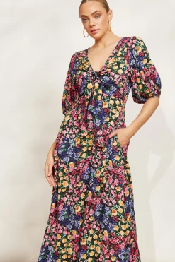 La Mer Tie Dress - Blume