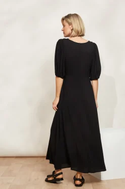 La Mer Tie Dress - Sable