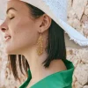 La Plage Earring - Gold Leaf