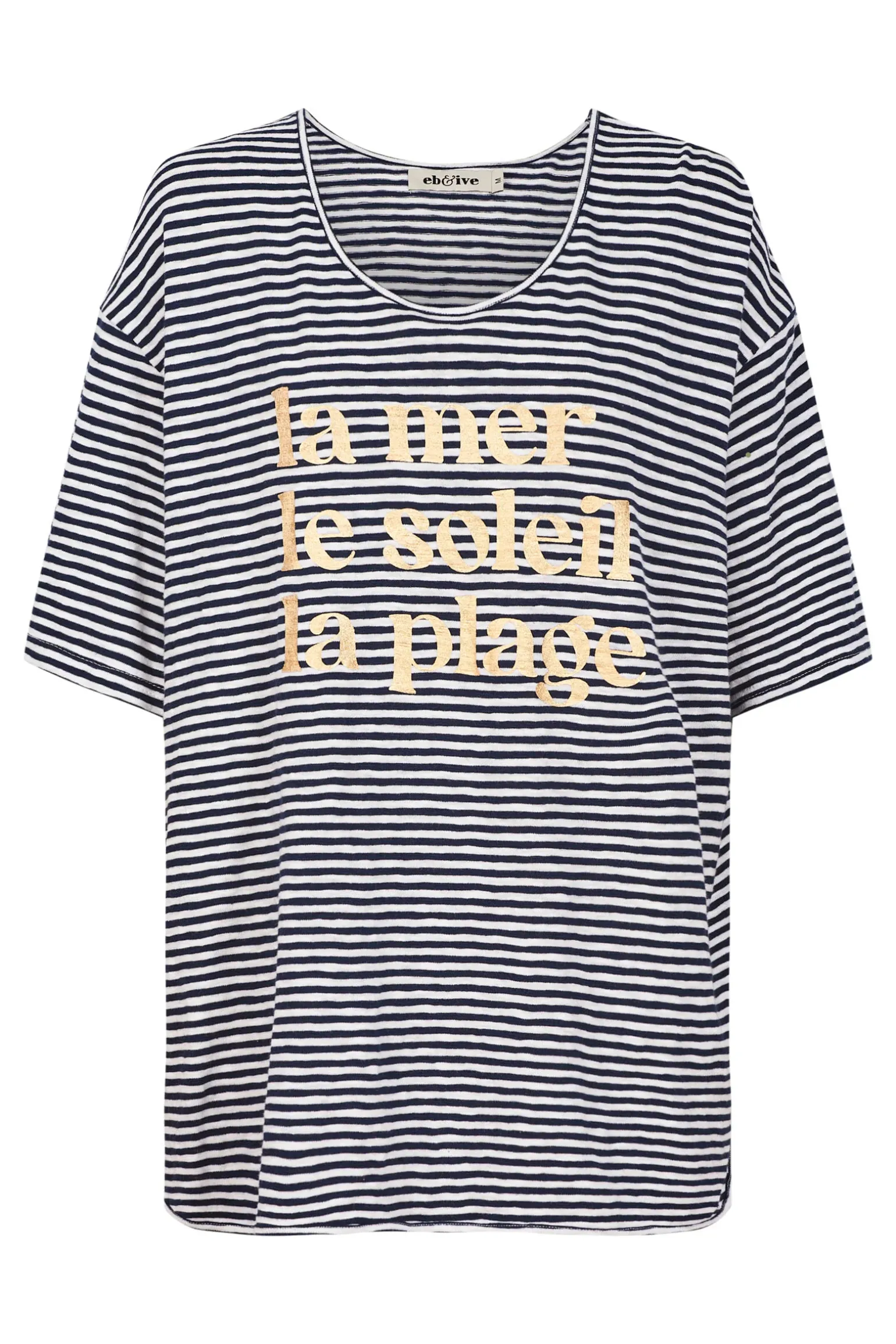La Plage Tshirt - Indigo