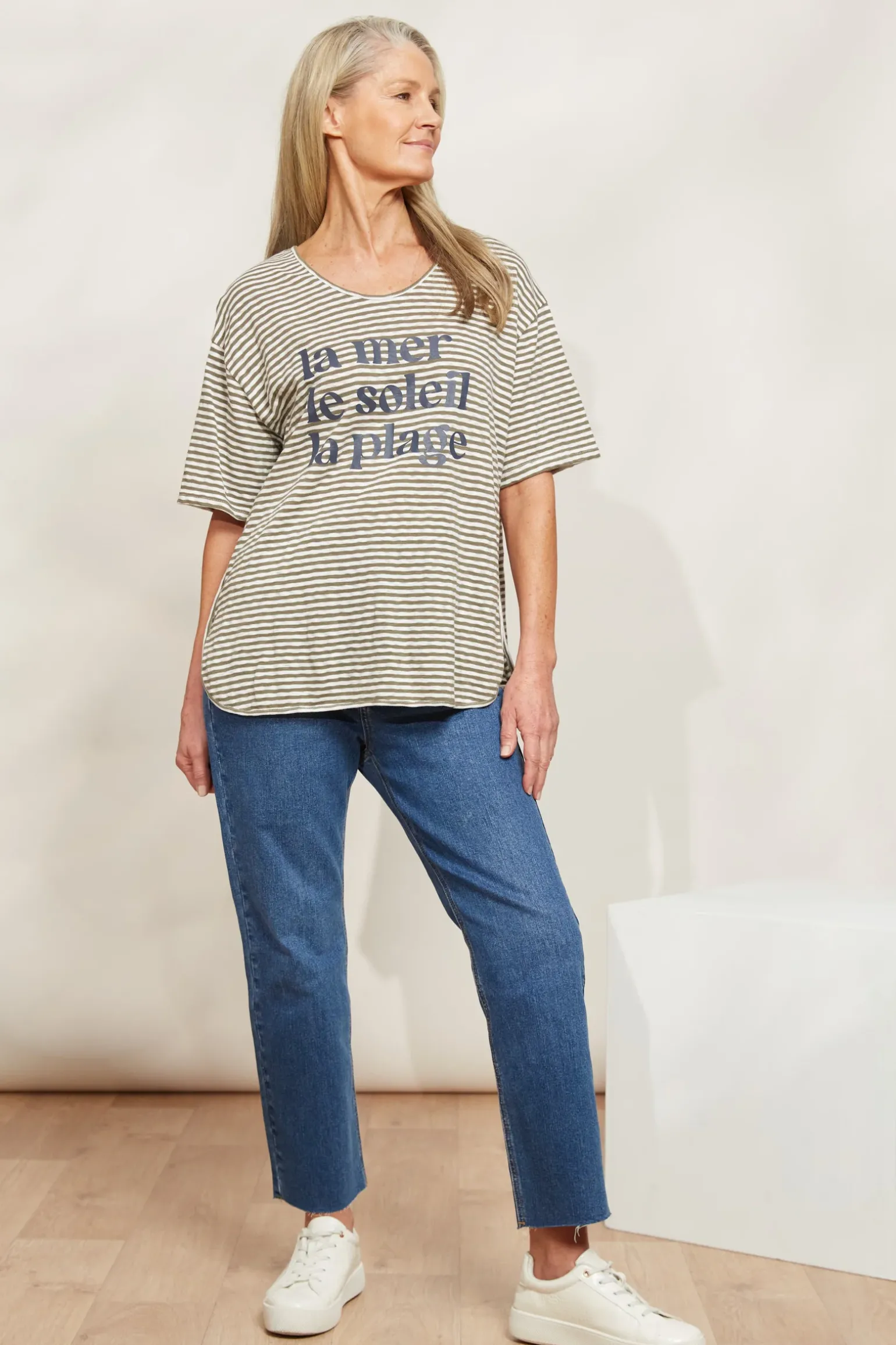 La Plage Tshirt - Khaki