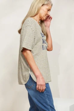 La Plage Tshirt - Khaki