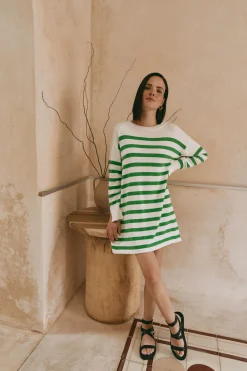 La Sable Knit Jumper - Emerald