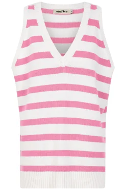 La Sable Knit Vest - Musk