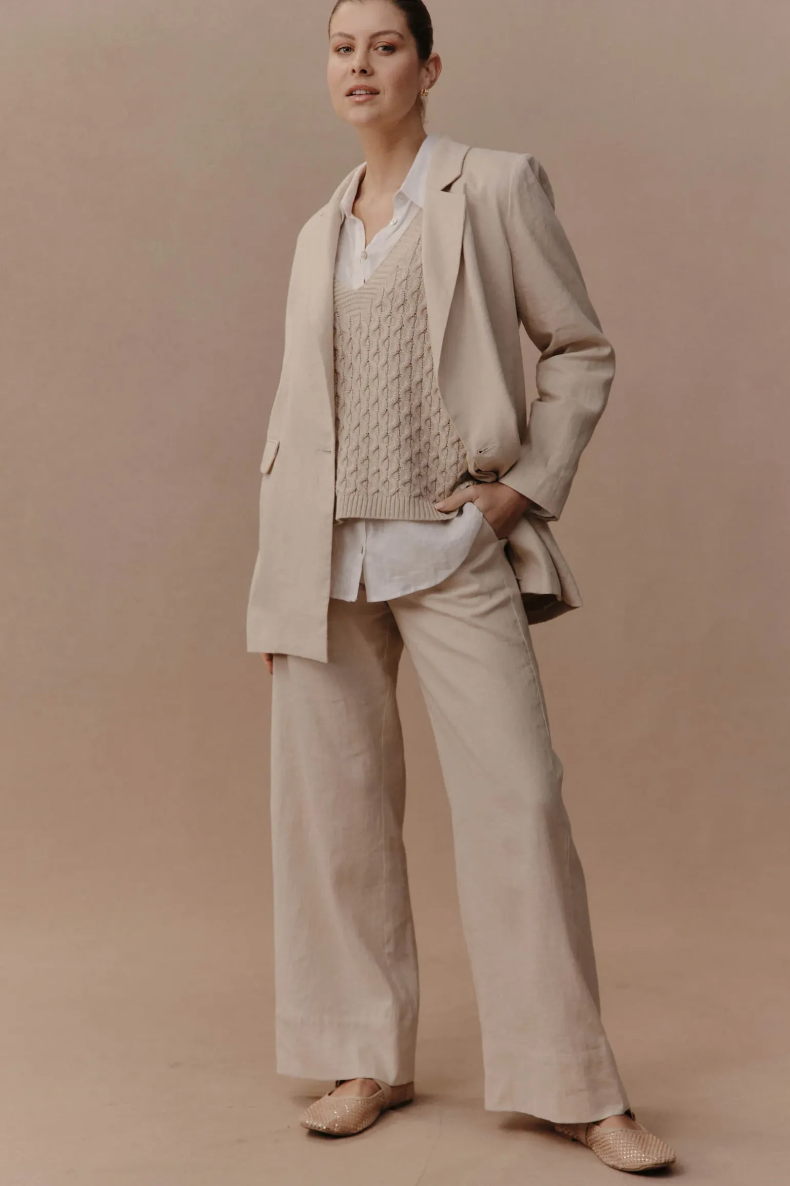 Laax Blazer - Ecru