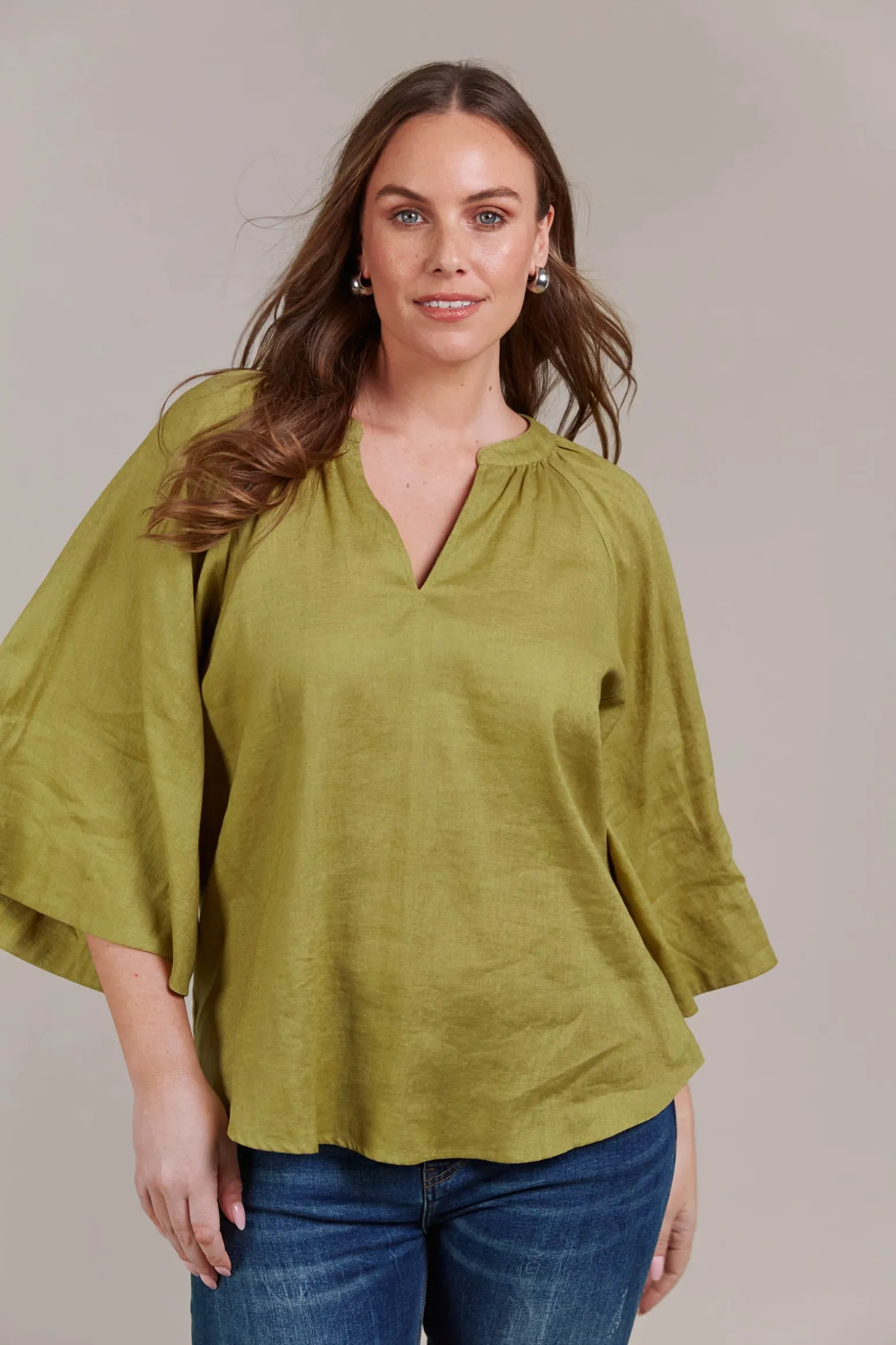 Laax Blouse - Chartreuse