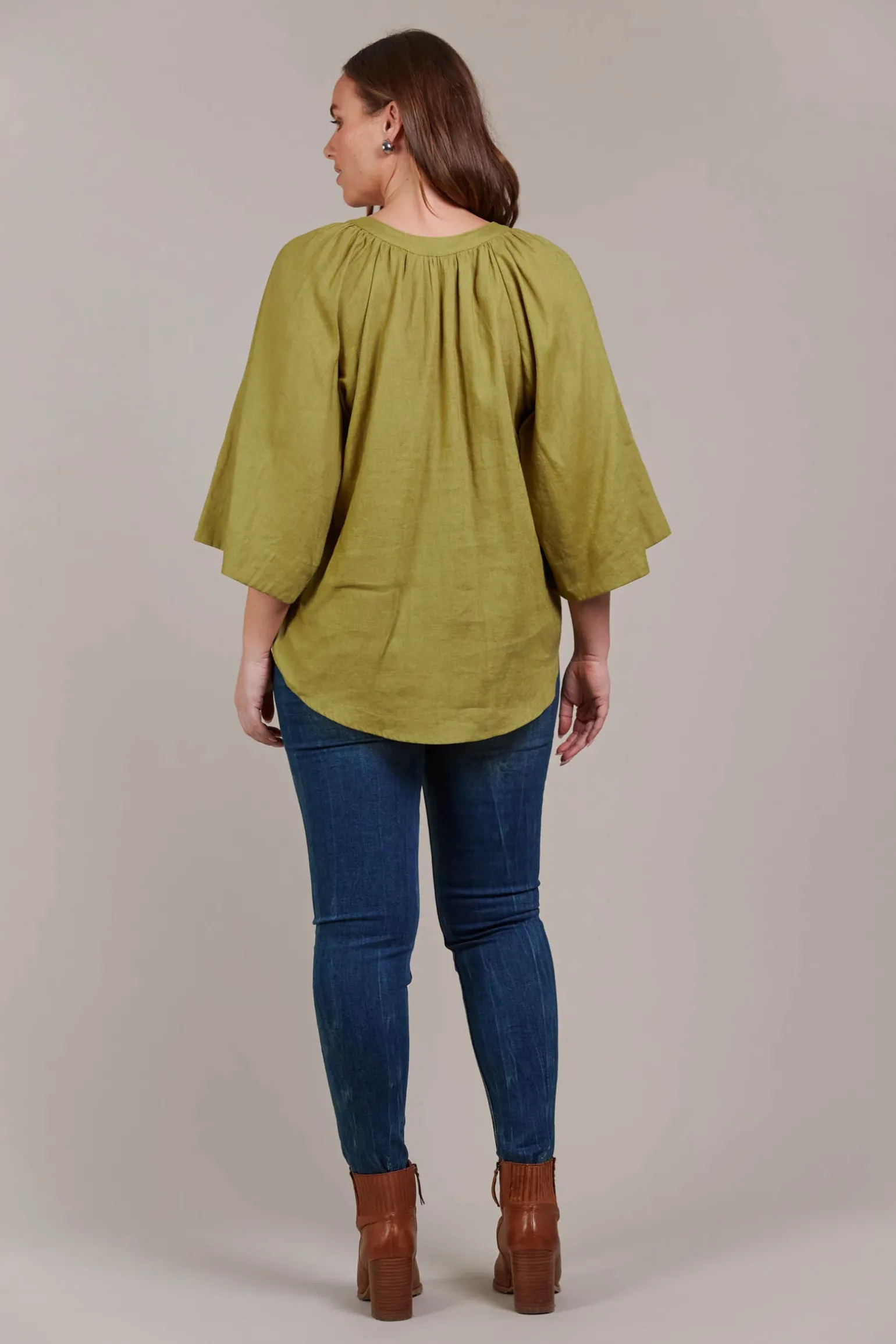 Laax Blouse - Chartreuse