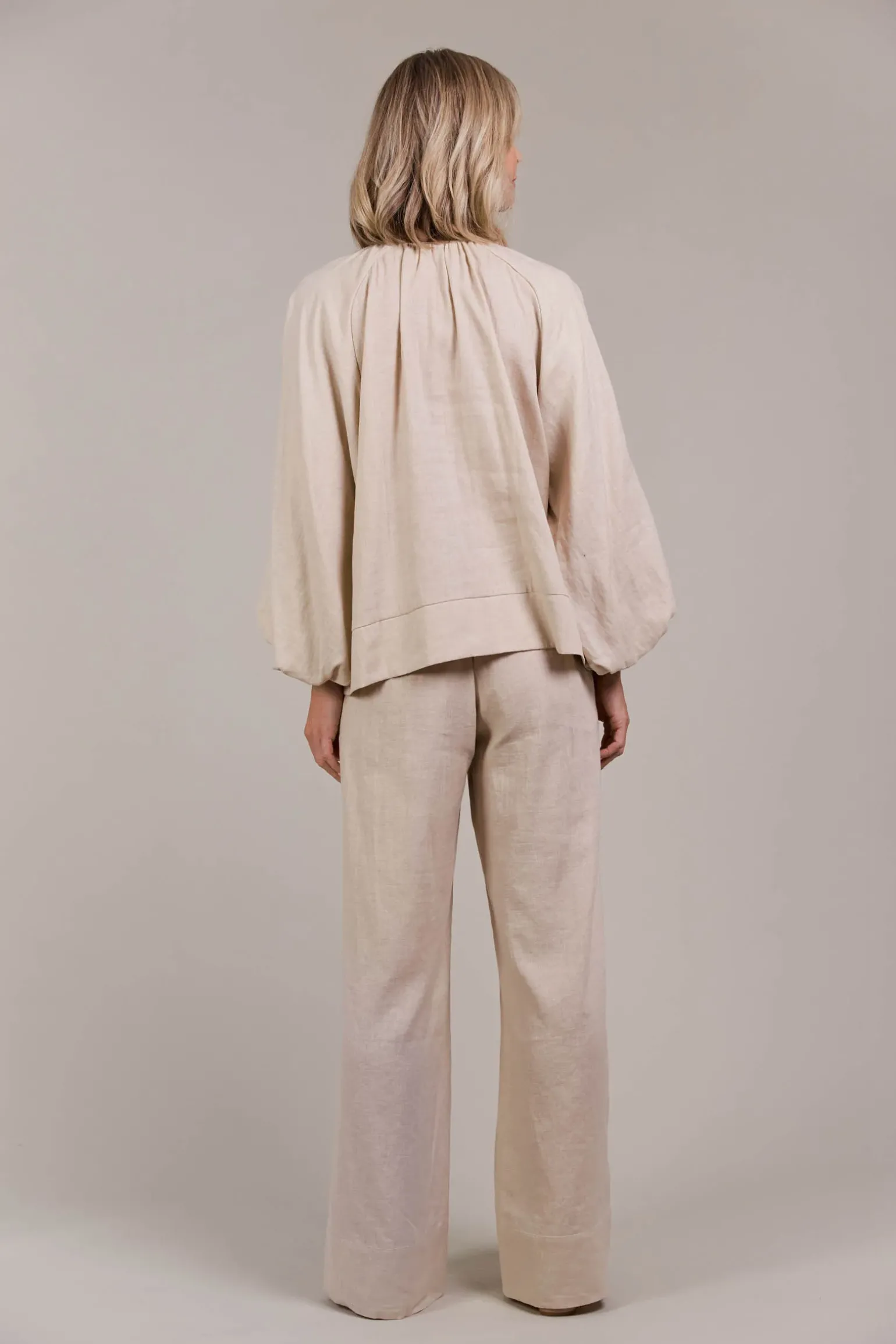 Laax Button Blouse - Ecru