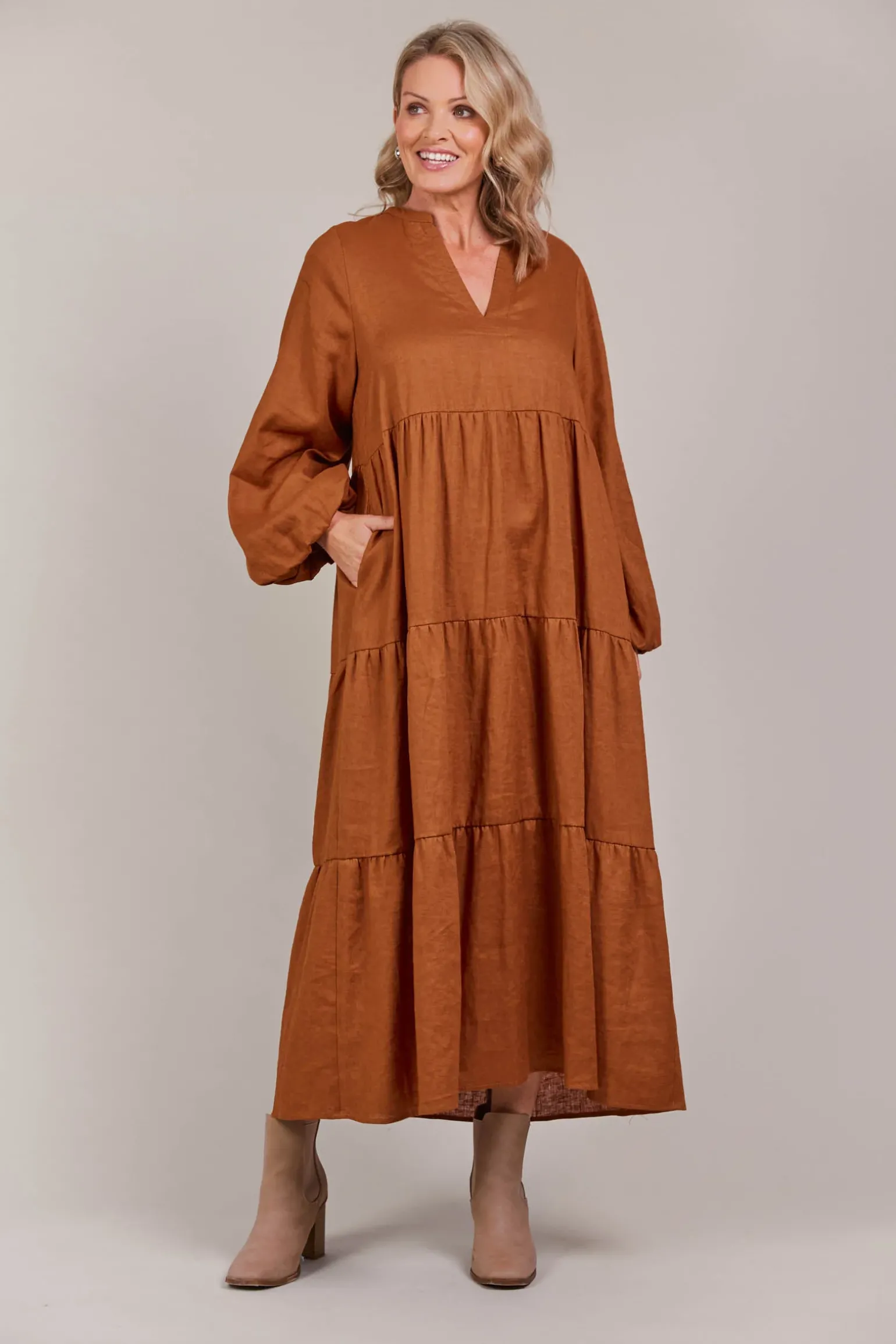 Laax Maxi Dress - Hazel
