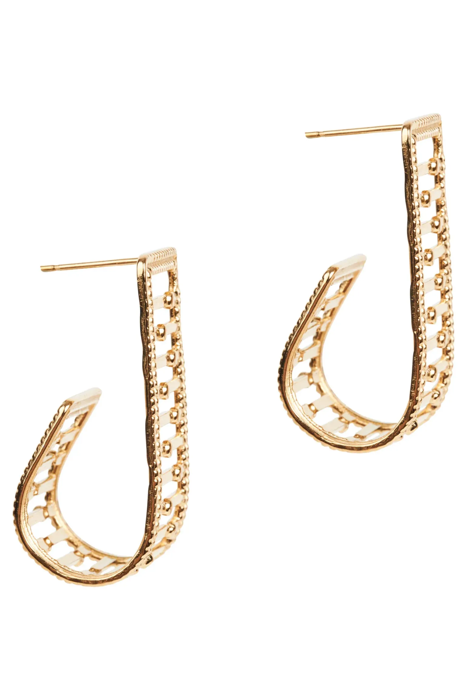 Laax Metal Earring - Curve