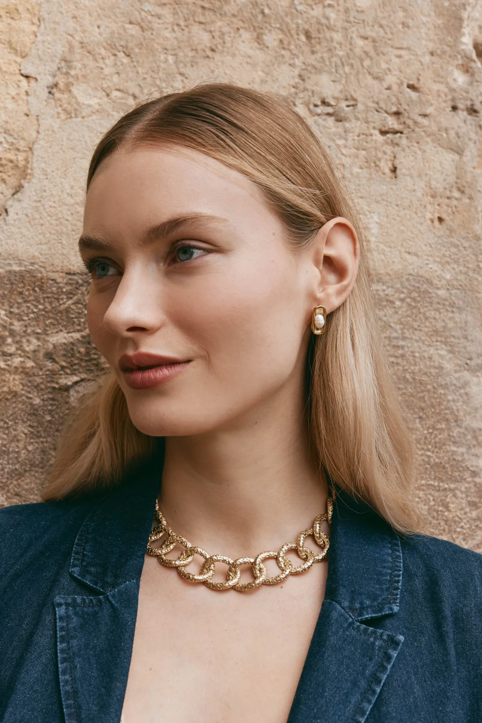 Laax Pearl Earring - Stud
