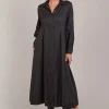 Laax Shirt Dress - Black