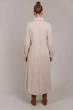 Laax Shirt Dress - Ecru