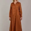 Laax Shirt Dress - Hazel