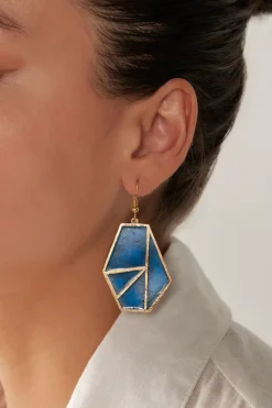 Le Soleil Earring - Cobalt