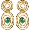 Le Soleil Earring - Emerald