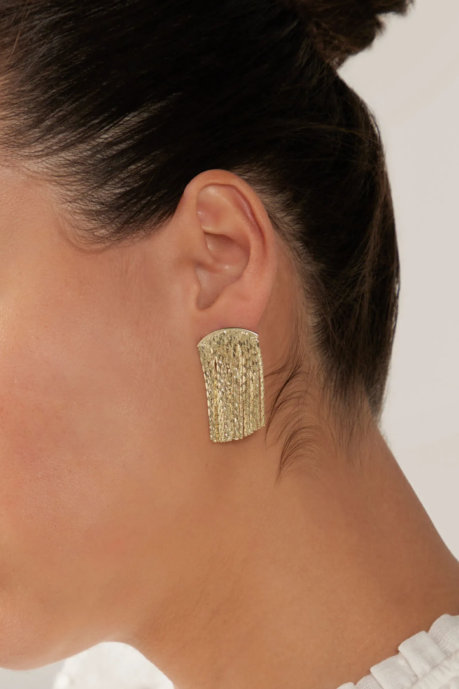 Lujo Drop Earring - Gold