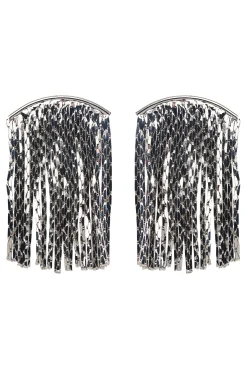 Lujo Drop Earring - Silver