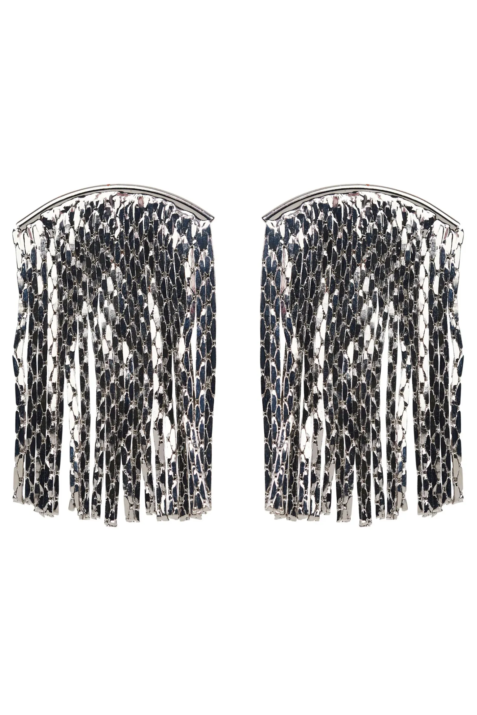 Lujo Drop Earring - Silver