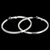 Lujo Hoop Earring - Silver