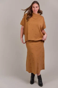 Masa Knit Poncho - Hazel