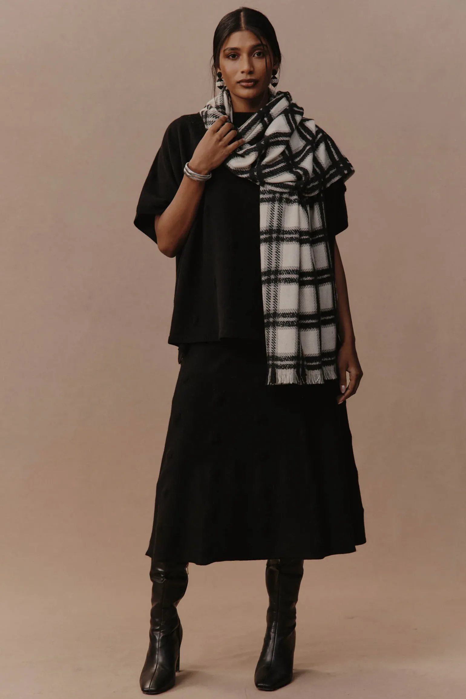 Masa Knit Skirt - Black