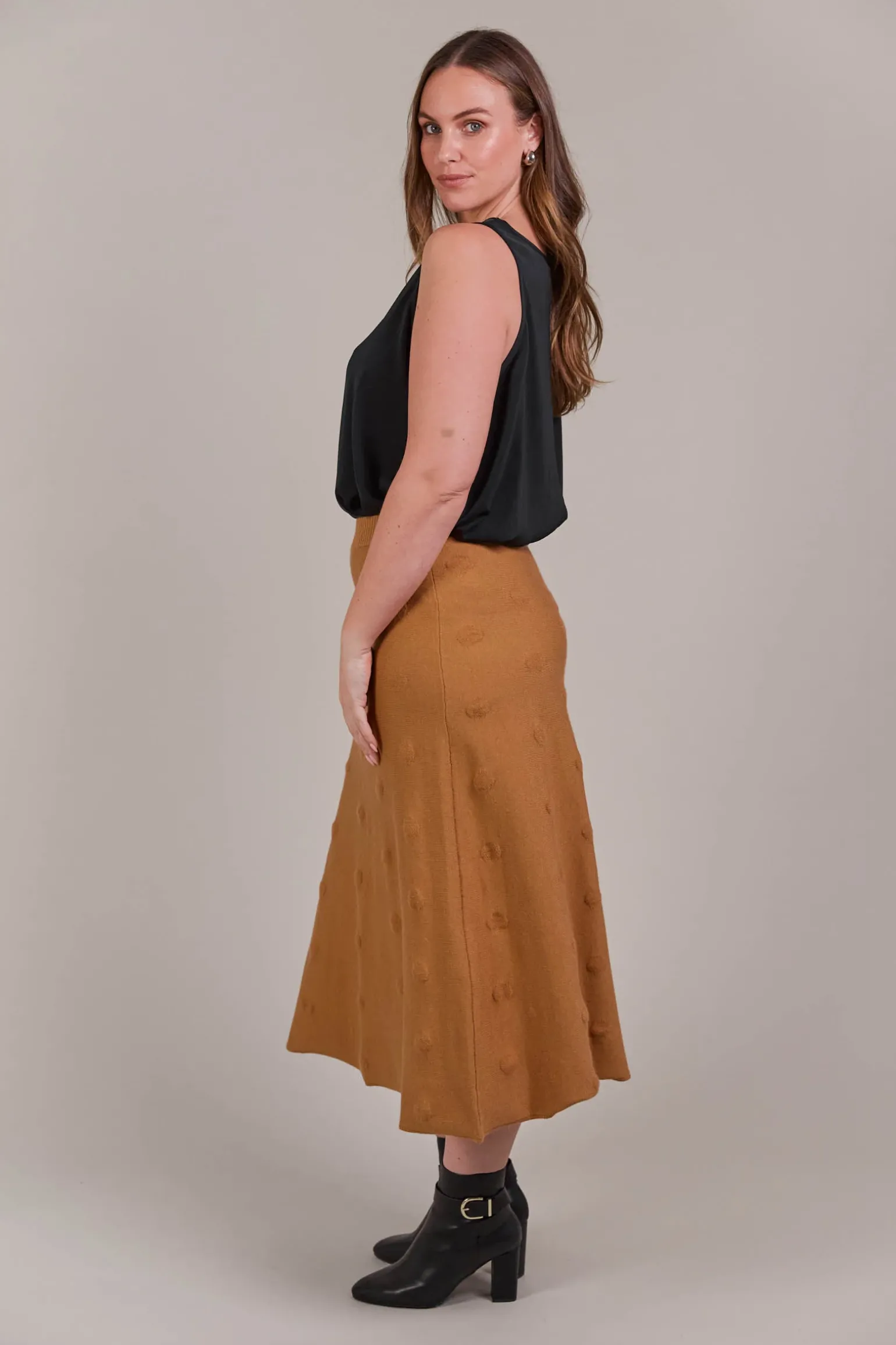 Masa Knit Skirt - Hazel