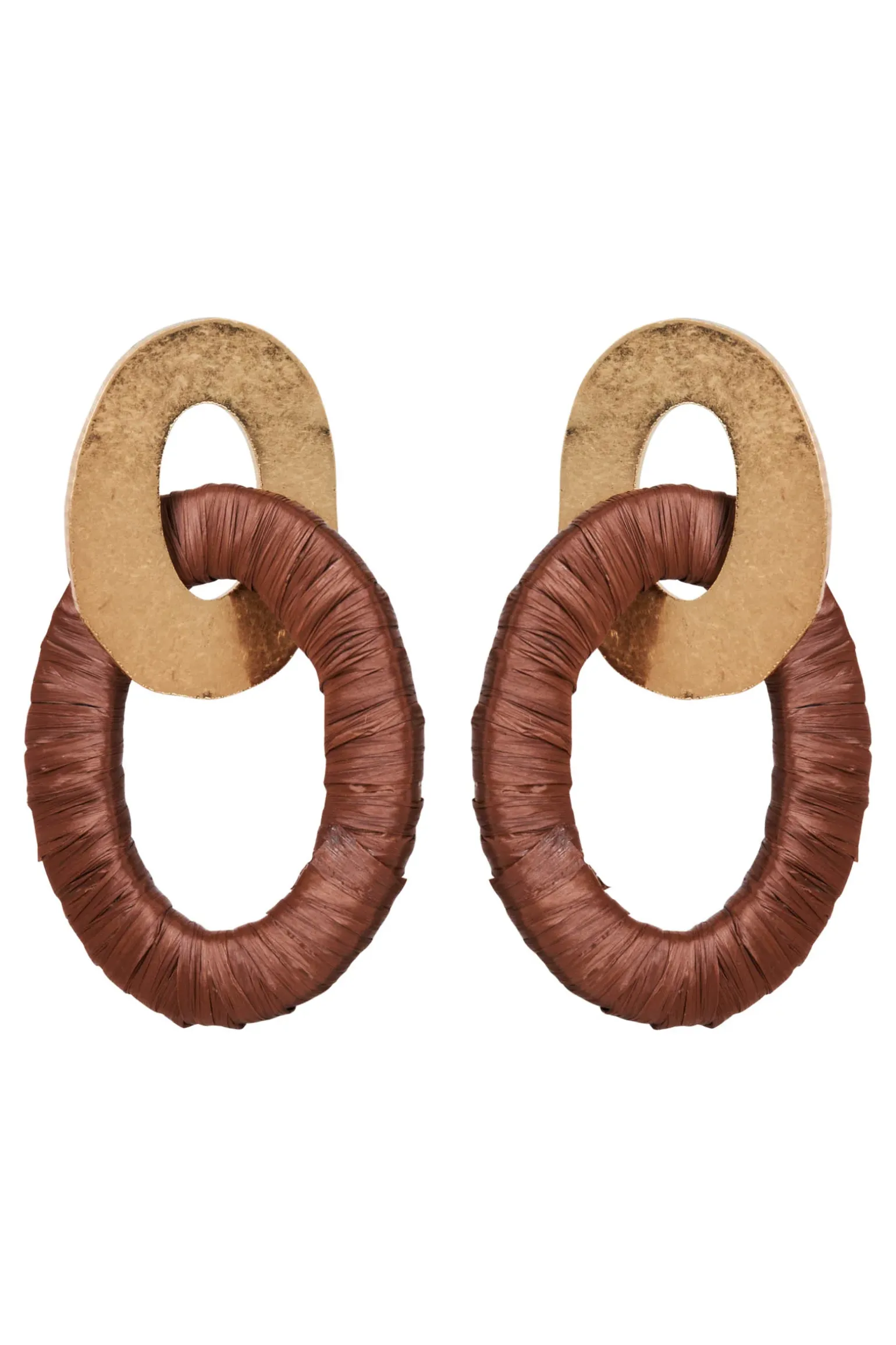 Masa Link Earring - Hazel