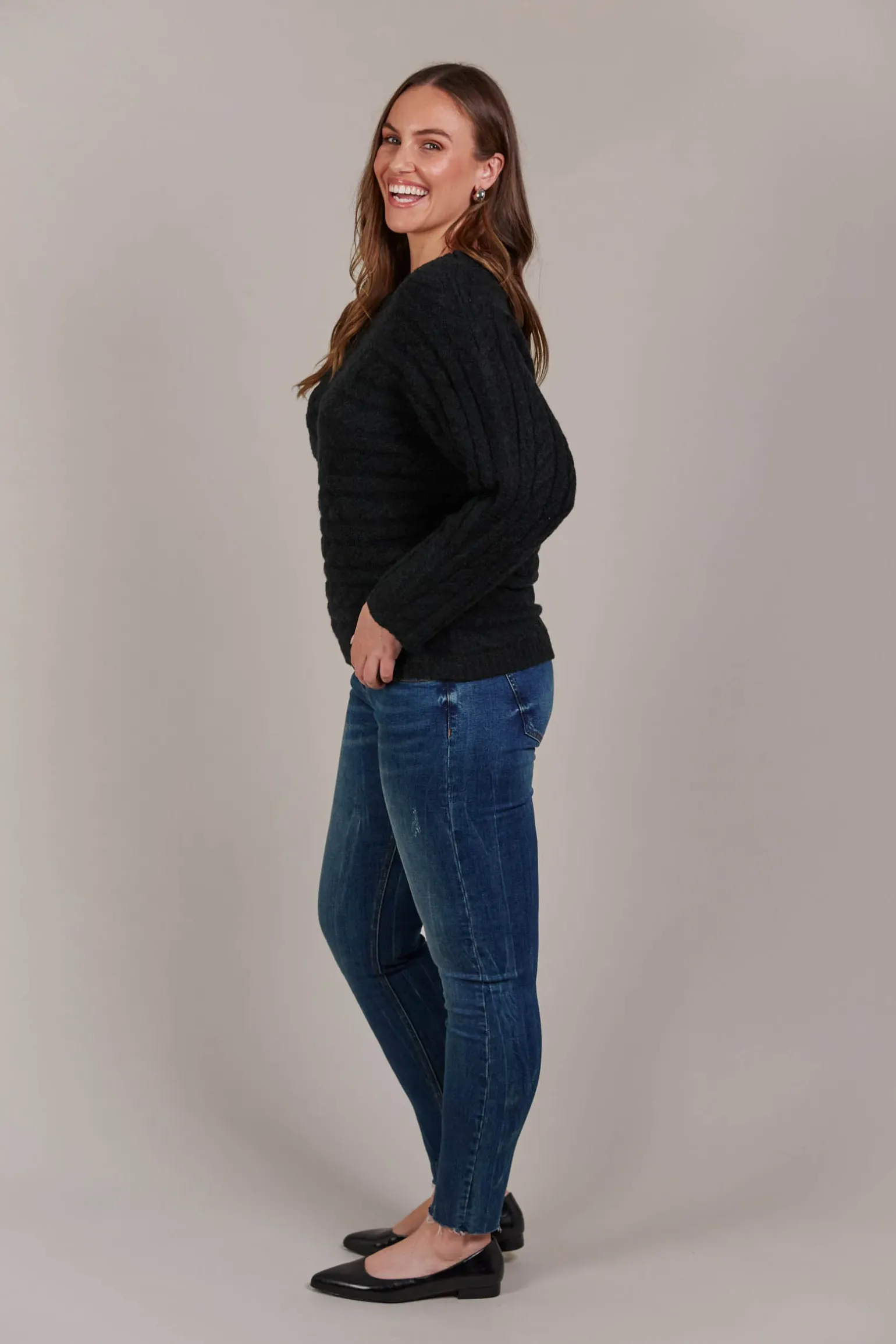 Merano Cable Knit - Char