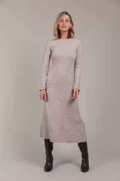 Merano Knit Dress - Flax