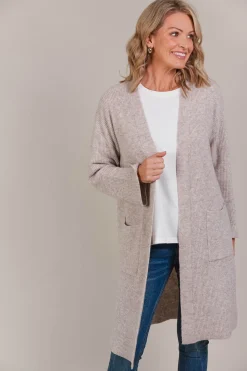 Merano Oversize Cardigan - Flax