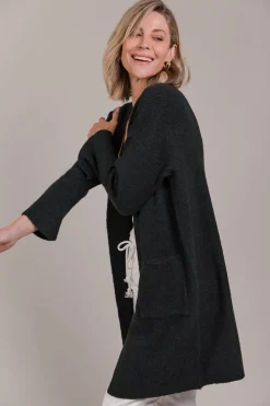 Merano Oversize Cardigan - Char