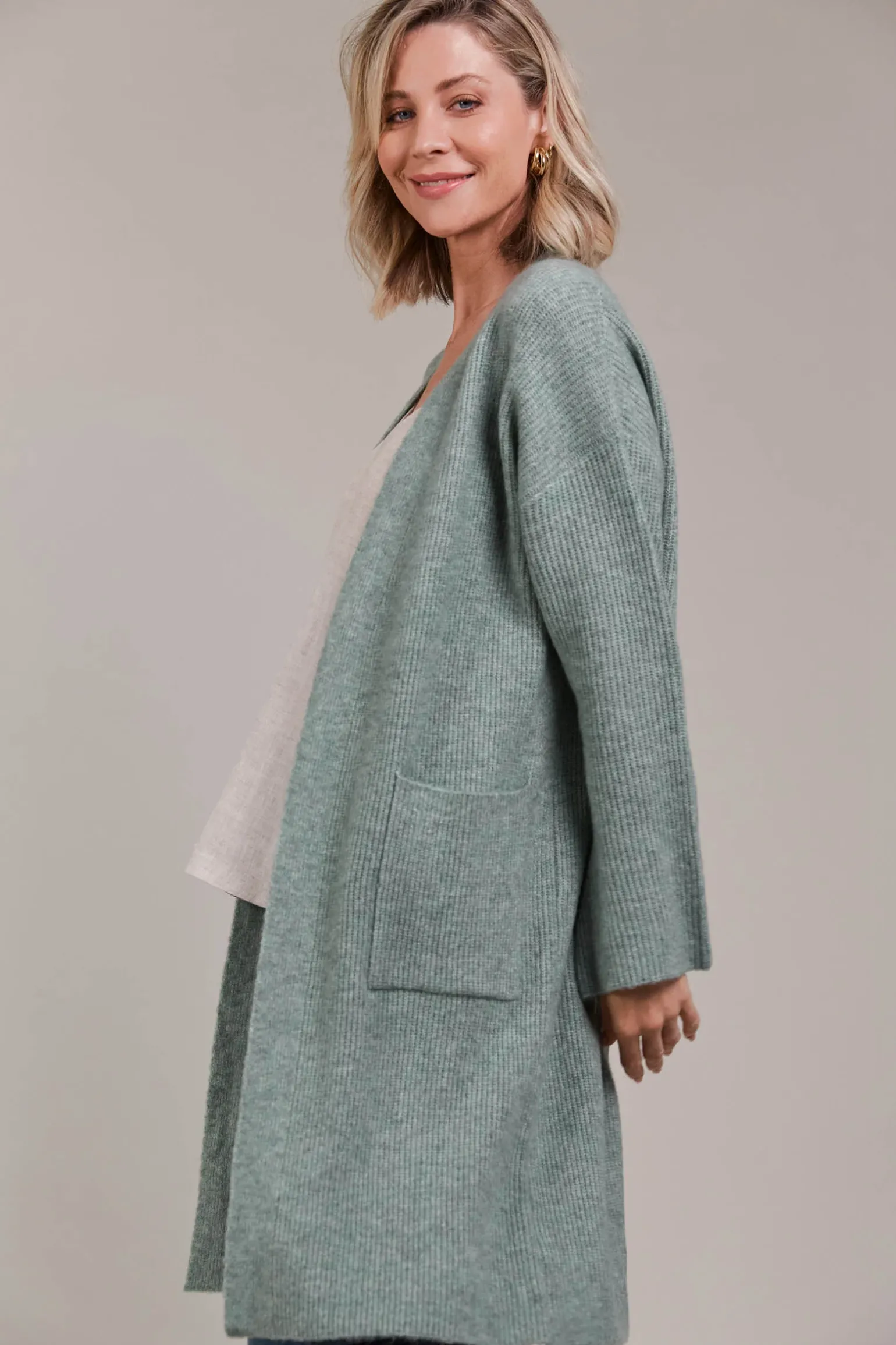 Merano Oversize Cardigan - Jasper