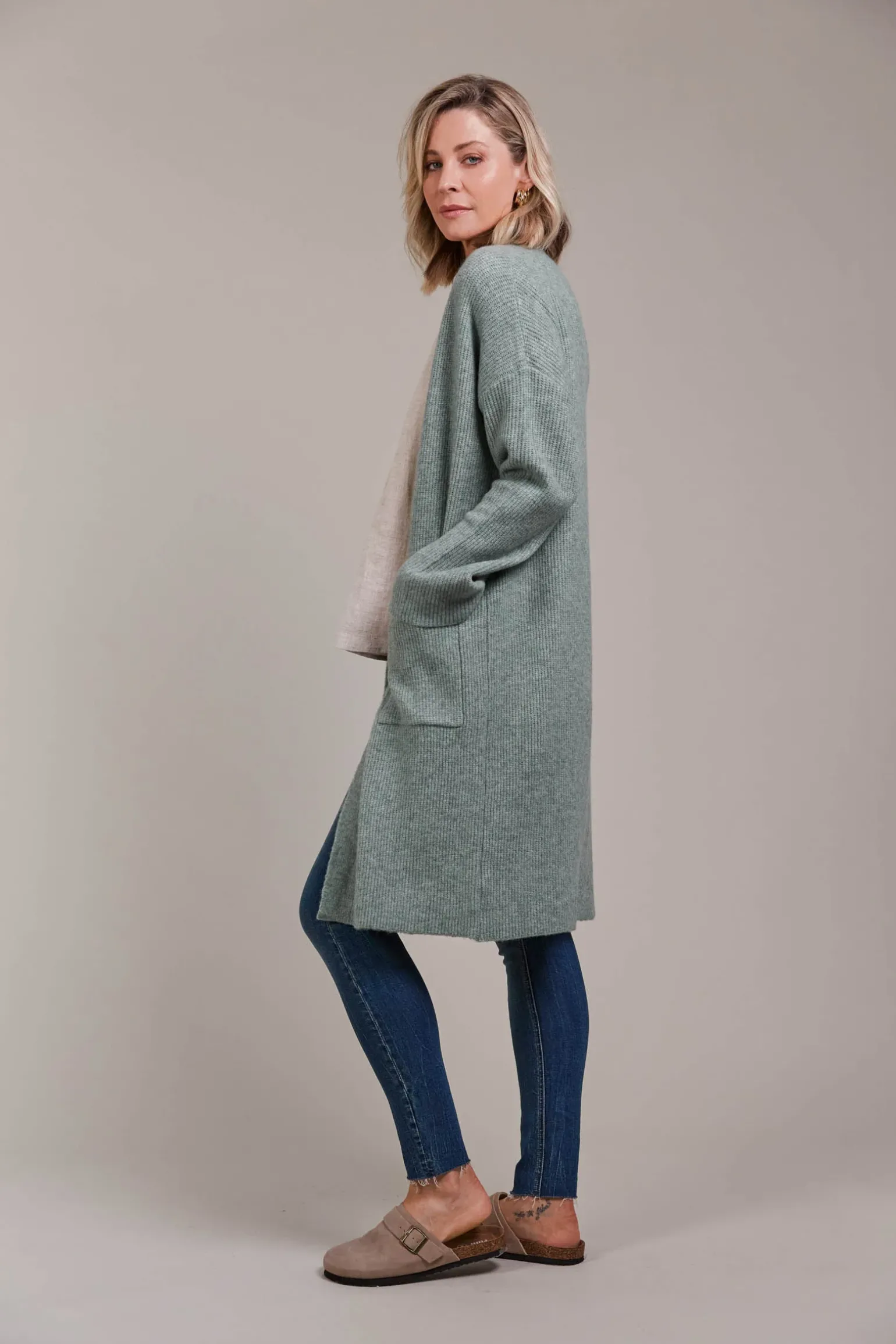 Merano Oversize Cardigan - Jasper