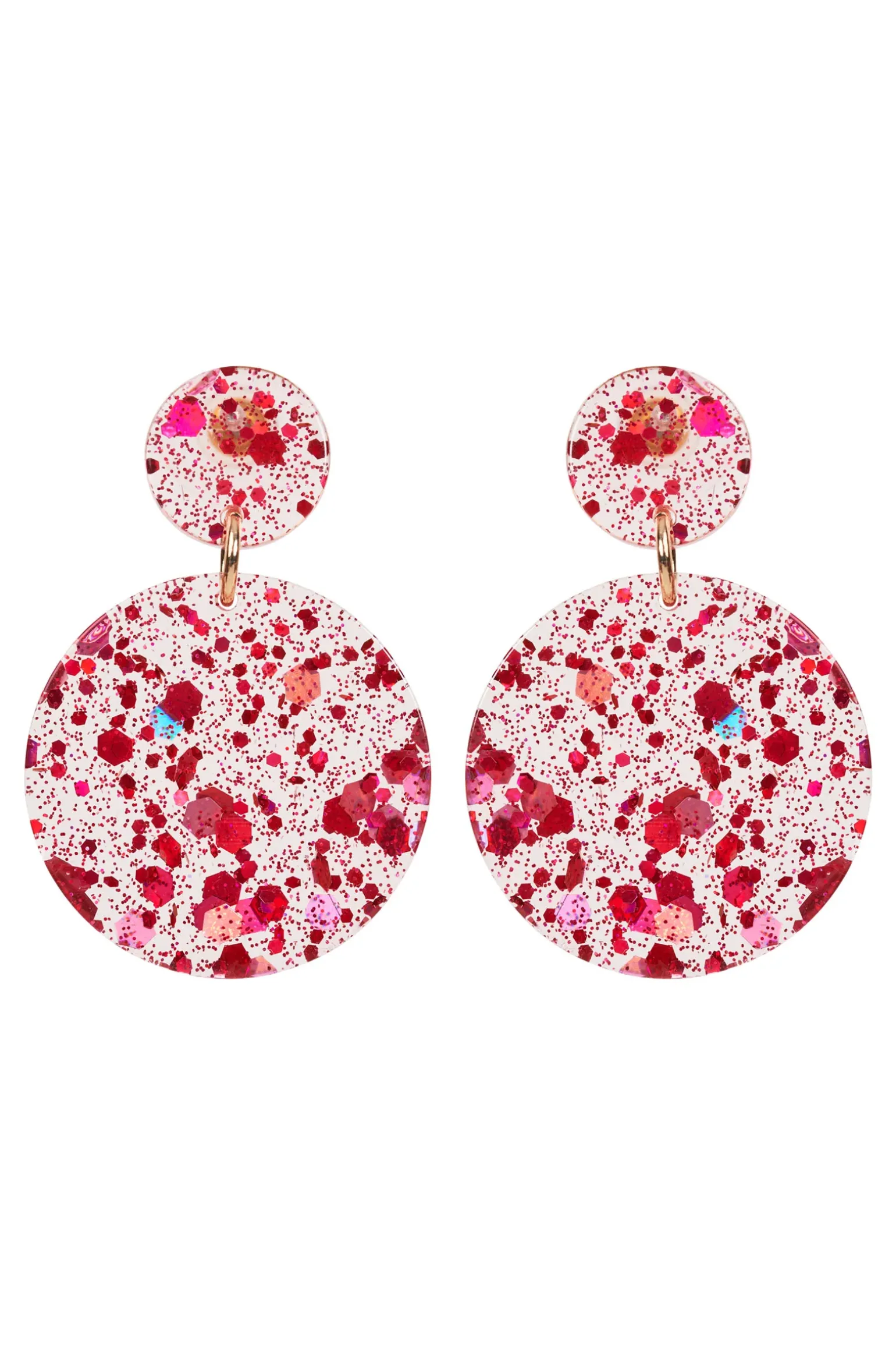 Merry Earring - Raspberry