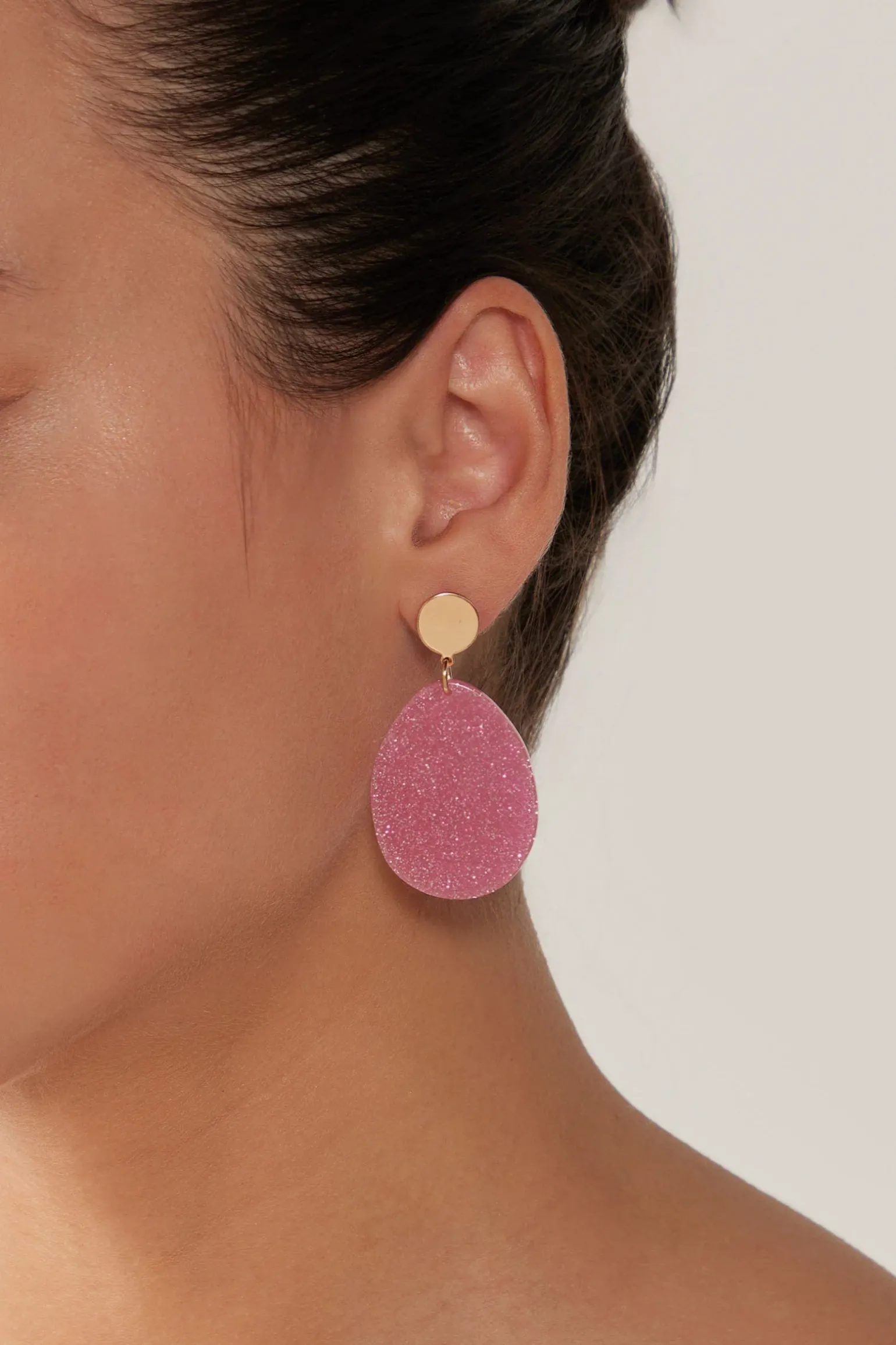 Merry Oval Earring - Musk