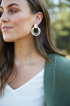 Meta Earring - Silver Circle