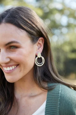 Meta Earring - Silver Circle