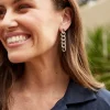 Meta Earring - Silver Link