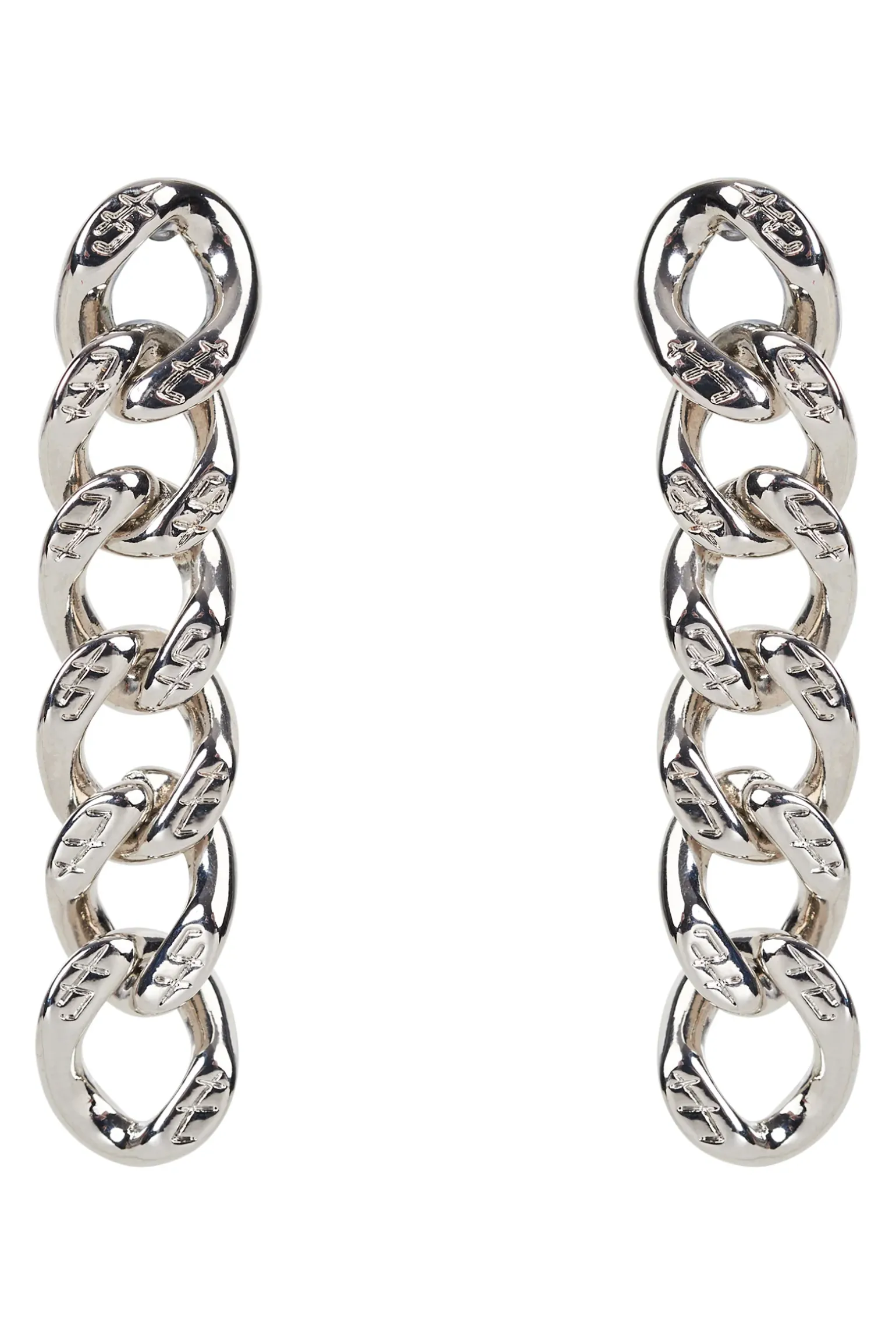 Meta Earring - Silver Link